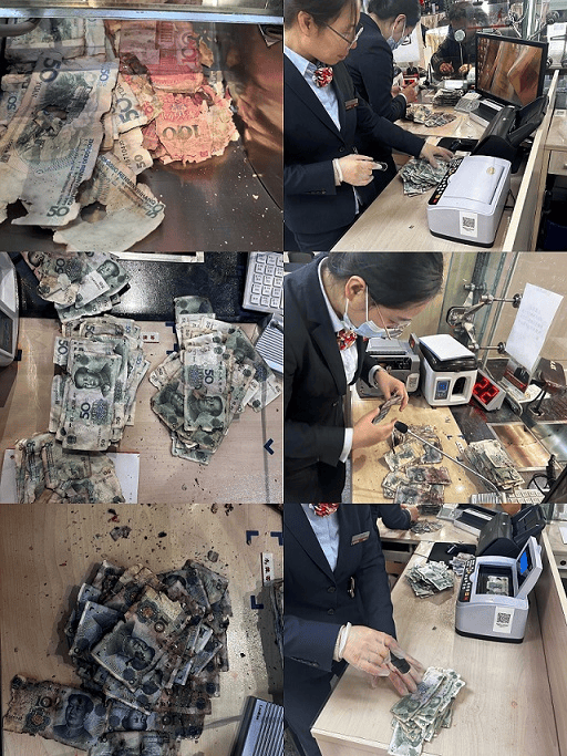 山西银行大同分行营业部： 暖心服务兑换残损币 尽显金融担当