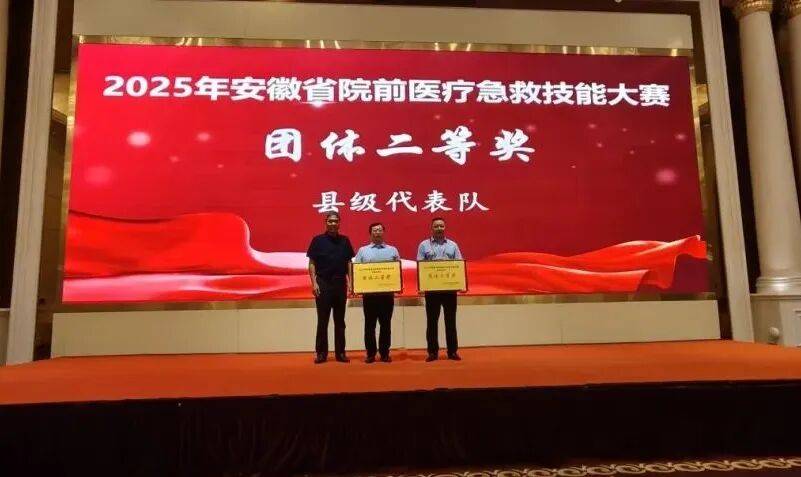 宁国市人民医院代表队在安徽省院前医疗急救技能大赛中获多项荣誉