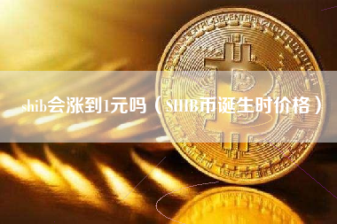 shib币能涨到1块钱吗(shib币暴涨多少可以兑现)